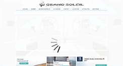 Desktop Screenshot of grandsoleil-france.com